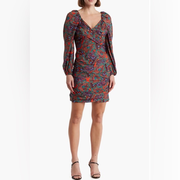 VERONICA BEARD
Bellino printed silk-blend jacquard mini dress. size 10 - Picture 1 of 12